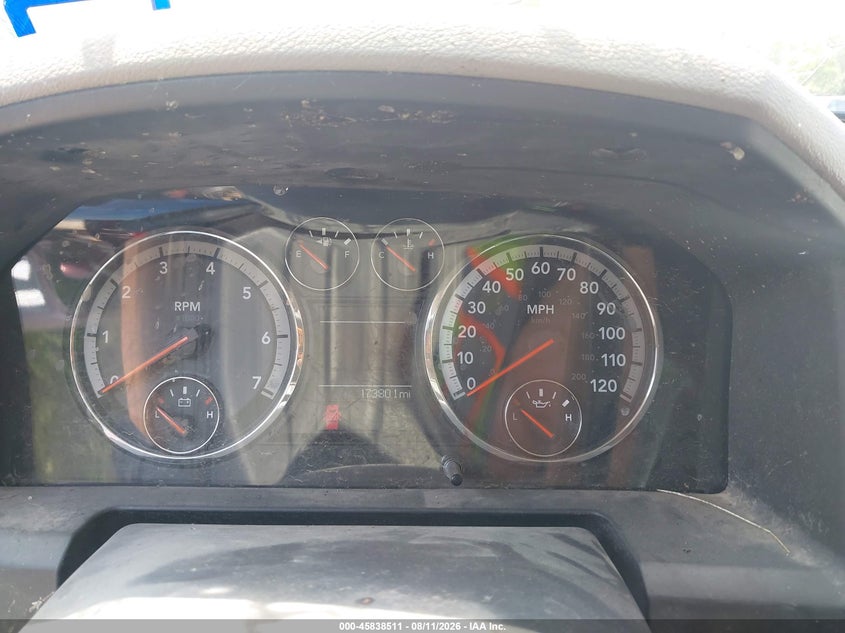 2012 Ram 1500 VIN 1C6RD7LT6CS349190 IAAI salvage auction — ALL OVER, Salvage (Kansas), sold $1,425 on 2026-09-09 (photo 7)
