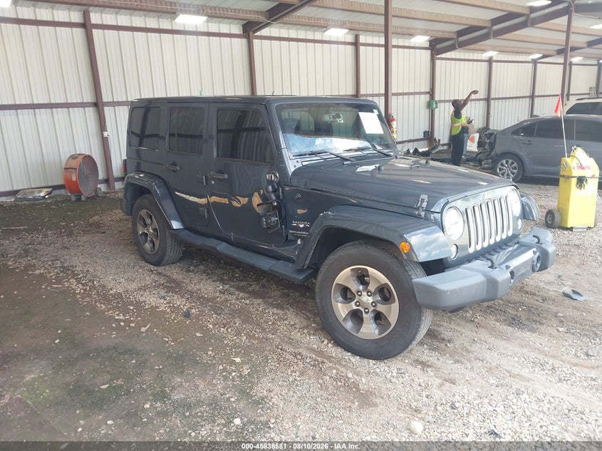 2017 Jeep Wrangler / VIN 1C4HJWEG4HL733560 — IAAI salvage auction photo