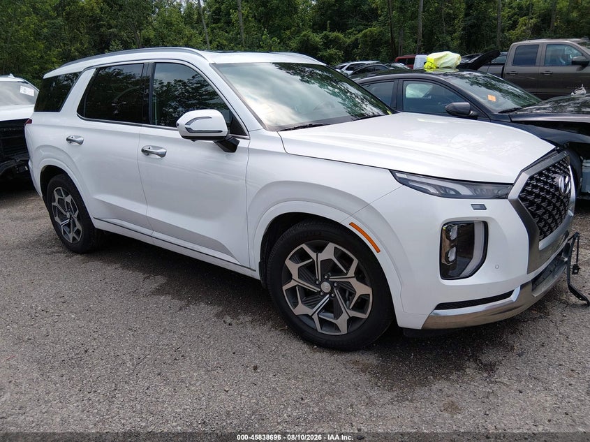 2022 Hyundai Palisade VIN KM8R7DHEXNU478173 — IAAI salvage auction photo