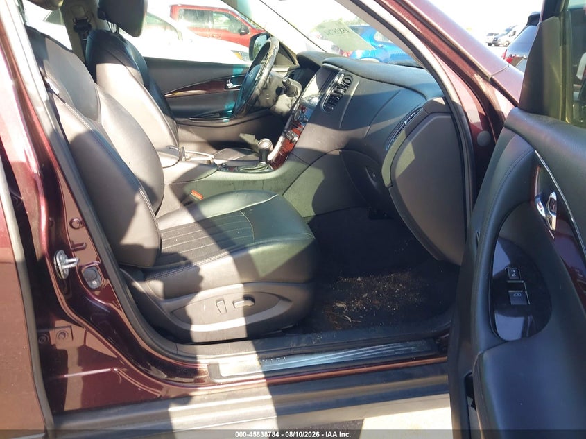 2016 Infiniti Qx50 VIN JN1BJ0RP8GM231322 IAAI salvage auction — REAR END, Rebuildable (Florida), sold $1,500 on 2026-08-20 (photo 5)