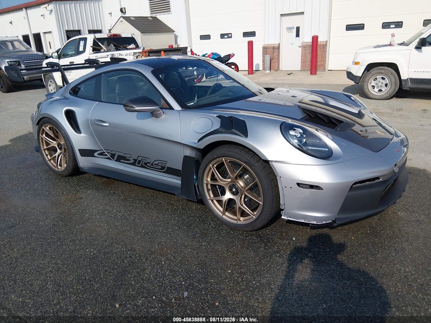 2025 Porsche 911 VIN WP0AF2A94SS279794 — IAAI salvage auction photo