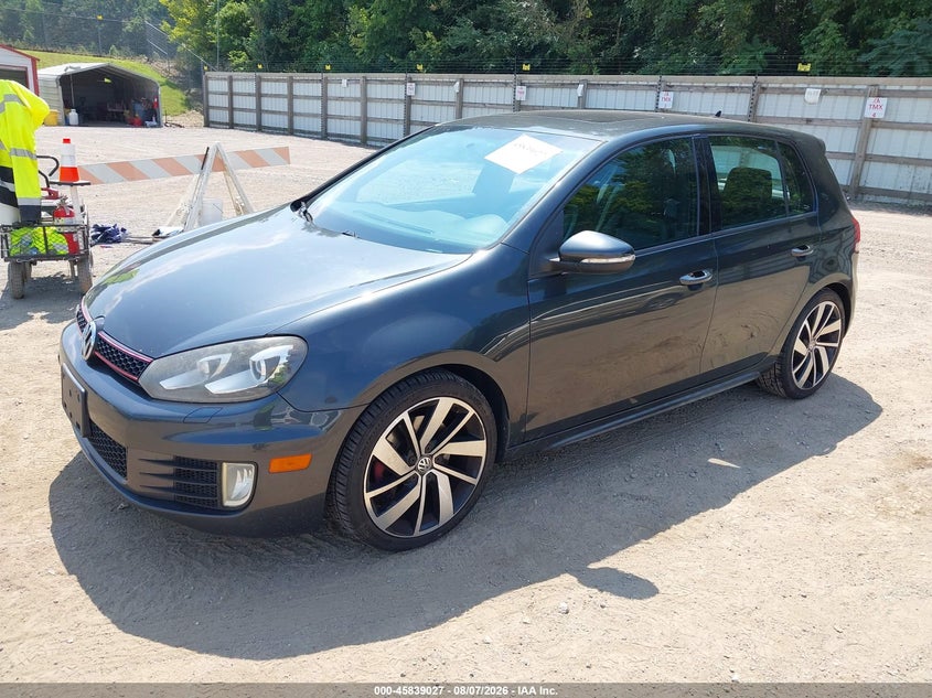 2012 Volkswagen Gti VIN WVWHD7AJ5CW024321 IAAI salvage auction — NORMAL WEAR, Clear (Tennessee), sold $1,725 on 2026-08-12 (photo 2)