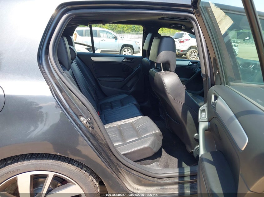 2012 Volkswagen Gti VIN WVWHD7AJ5CW024321 IAAI salvage auction — NORMAL WEAR, Clear (Tennessee), sold $1,725 on 2026-08-12 (photo 8)