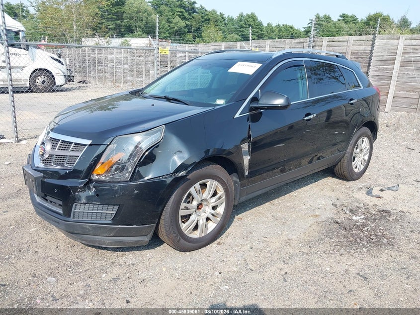 2012 Cadillac Srx VIN 3GYFNDE38CS617661 IAAI salvage auction — FRONT END, Wait Title, sold $725 on 2026-08-30 (photo 2)