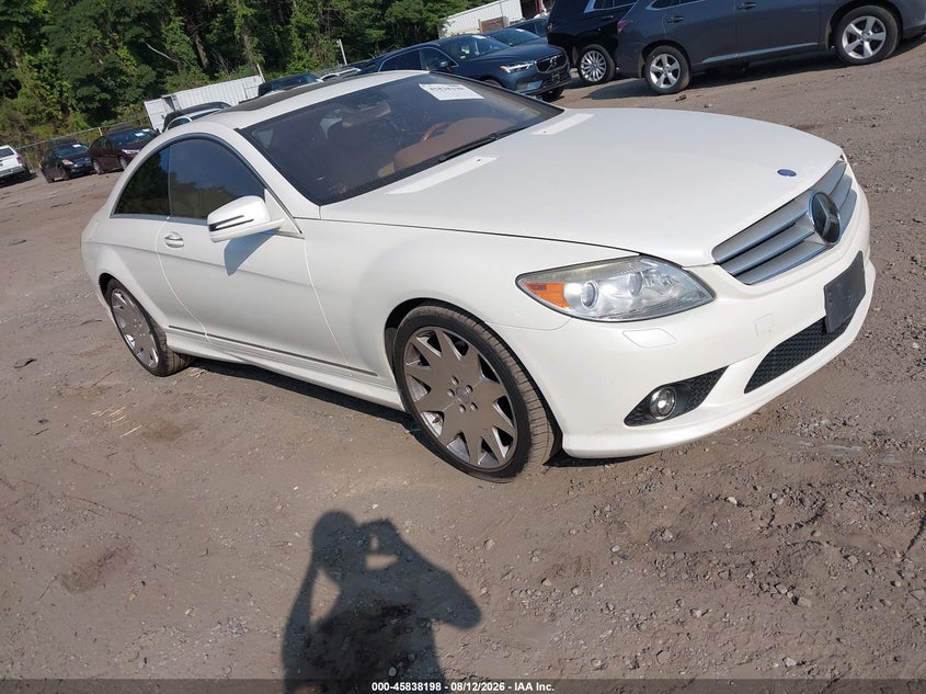 2010 Mercedes-benz Cl-class VIN WDDEJ8GB8AA024976 IAAI salvage auction — LEFT SIDE, Clear (Massachusetts), sold $2,750 on 2026-08-18 (photo 1)