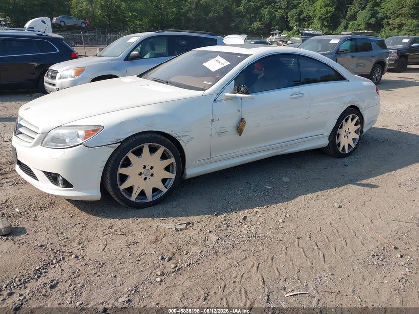 2010 Mercedes-benz Cl-class VIN WDDEJ8GB8AA024976 IAAI salvage auction — LEFT SIDE, Clear (Massachusetts), sold $2,750 on 2026-08-18 (photo 2)