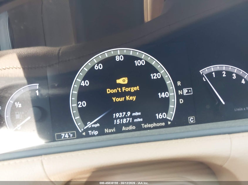 2010 Mercedes-benz Cl-class VIN WDDEJ8GB8AA024976 IAAI salvage auction — LEFT SIDE, Clear (Massachusetts), sold $2,750 on 2026-08-18 (photo 7)