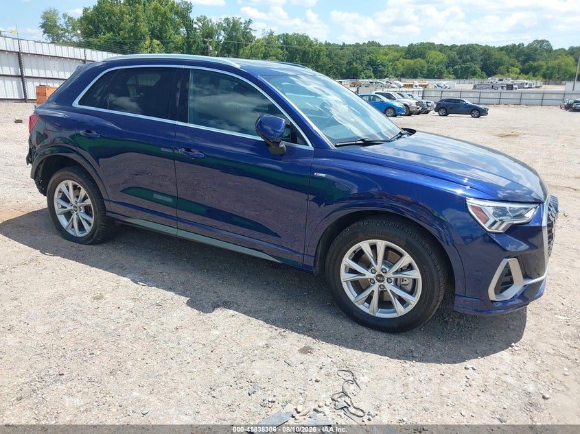 2021 Audi Q3 VIN WA1EECF33M1129225 IAAI salvage auction — REAR END, Salvage (Louisiana), sold $7,500 on 2026-09-05 (photo 1)
