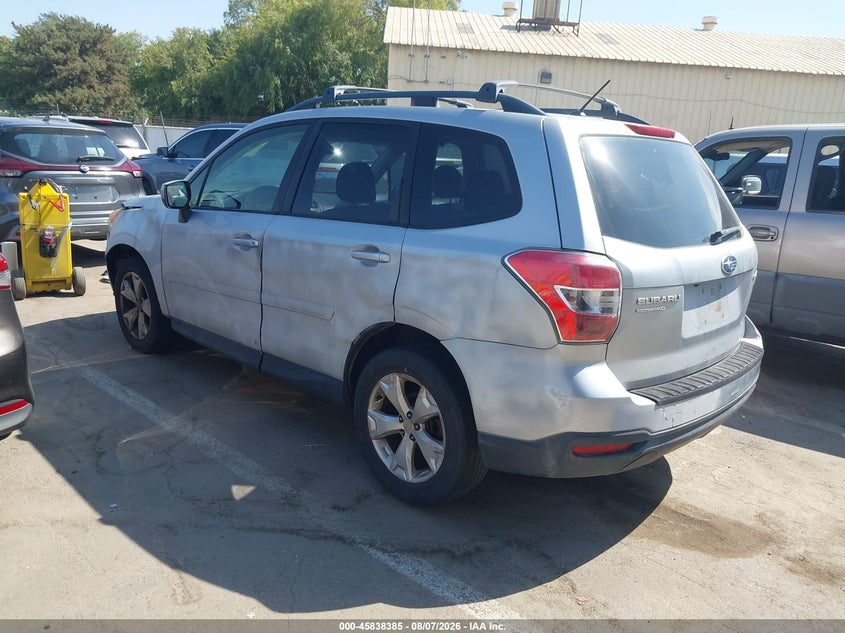 2014 Subaru Forester VIN JF2SJAEC9EH403712 IAAI salvage auction — NORMAL WEAR, Salvage Title, sold $2,050 on 2026-09-11 (photo 3)