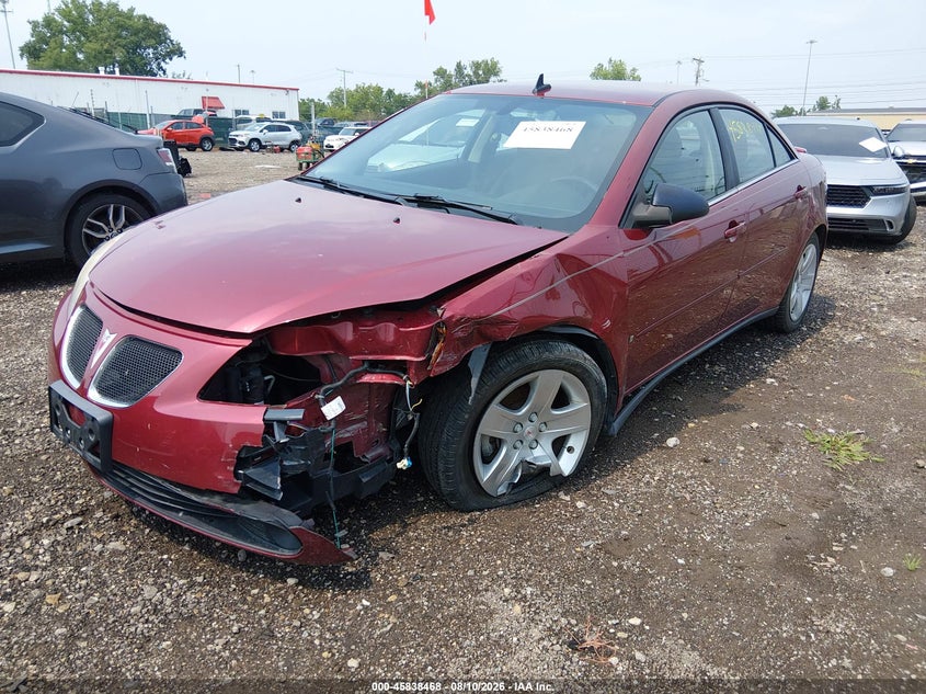 2009 Pontiac G6 VIN 1G2ZG57B394141484 IAAI salvage auction — LEFT FRONT, Salvage (Ohio), sold $600 on 2026-08-20 (photo 2)