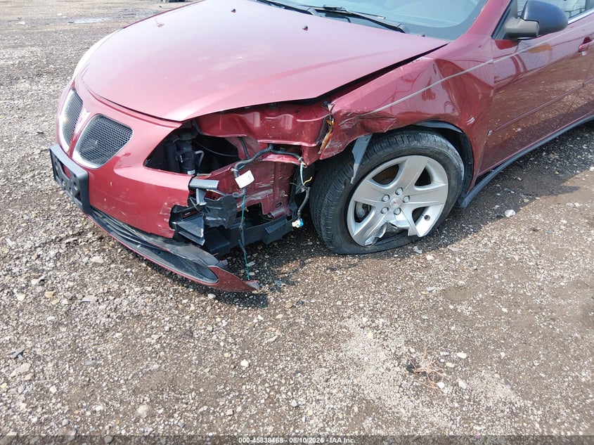 2009 Pontiac G6 VIN 1G2ZG57B394141484 IAAI salvage auction — LEFT FRONT, Salvage (Ohio), sold $600 on 2026-08-20 (photo 6)