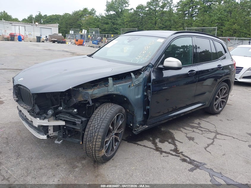 2018 BMW X3 VIN 5UXTS3C53J0Y97749 IAAI salvage auction — FRONT END, Mv-907A (New York), sold $10,900 on 2026-09-07 (photo 2)
