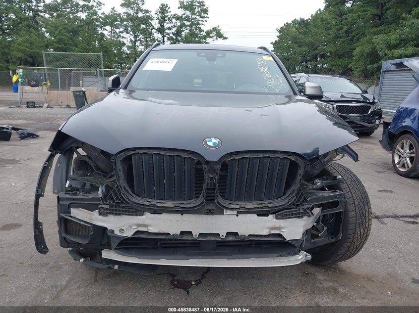 2018 BMW X3 VIN 5UXTS3C53J0Y97749 IAAI salvage auction — FRONT END, Mv-907A (New York), sold $10,900 on 2026-09-07 (photo 6)