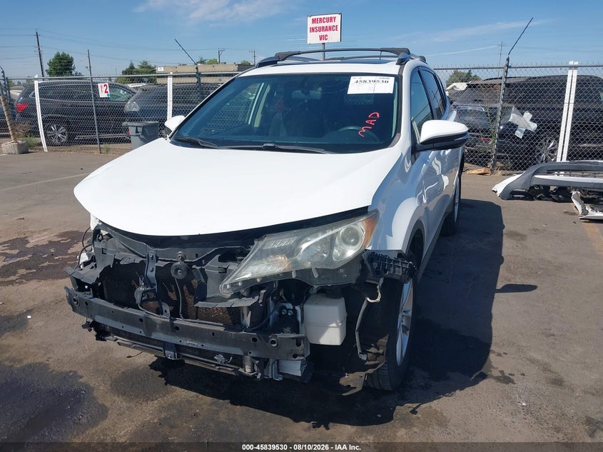 2013 Toyota Rav 4 VIN JTMRFREV8DD031400 IAAI salvage auction — RIGHT FRONT, Salvage (California), sold $3,100 on 2026-08-28 (photo 2)