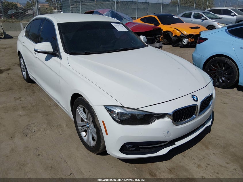2017 BMW 3er VIN WBA8B9C54HK676134 IAAI salvage auction — REPOSSESSION, Clear - Dealer Only (California), sold $4,250 on 2026-08-19 (photo 1)