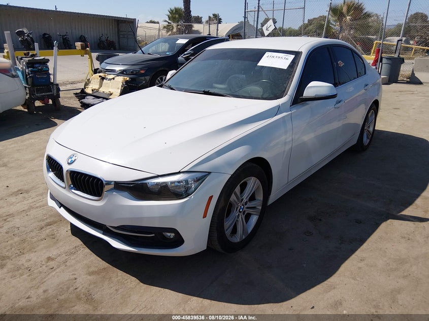 2017 BMW 3er VIN WBA8B9C54HK676134 IAAI salvage auction — REPOSSESSION, Clear - Dealer Only (California), sold $4,250 on 2026-08-19 (photo 2)