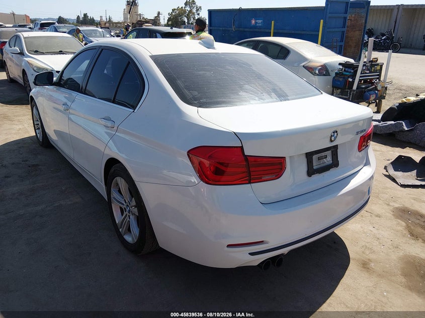 2017 BMW 3er VIN WBA8B9C54HK676134 IAAI salvage auction — REPOSSESSION, Clear - Dealer Only (California), sold $4,250 on 2026-08-19 (photo 3)
