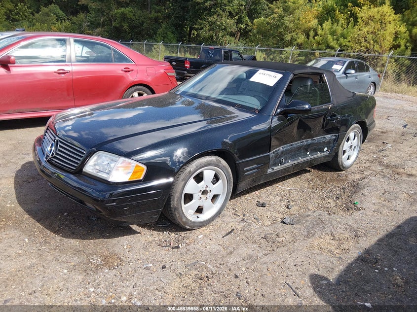 1999 Mercedes-benz Sl-klasse VIN WDBFA68F5XF178544 IAAI salvage auction — LEFT SIDE, Salvage (Mississippi), sold $6,900 on 2026-09-13 (photo 2)