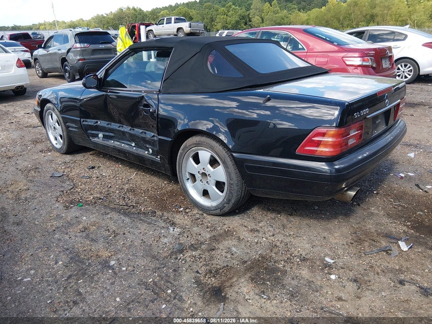 1999 Mercedes-benz Sl-klasse VIN WDBFA68F5XF178544 IAAI salvage auction — LEFT SIDE, Salvage (Mississippi), sold $6,900 on 2026-09-13 (photo 3)