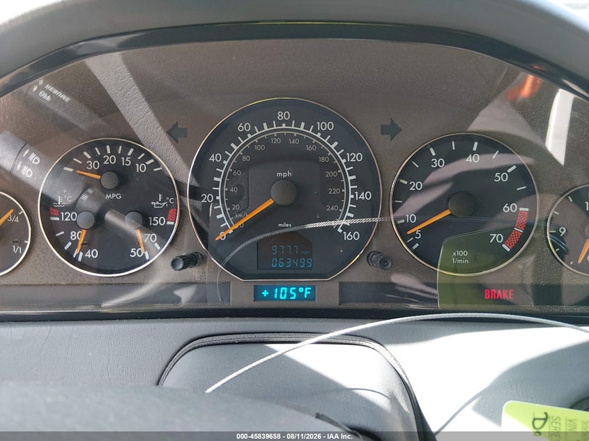 1999 Mercedes-benz Sl-klasse VIN WDBFA68F5XF178544 IAAI salvage auction — LEFT SIDE, Salvage (Mississippi), sold $6,900 on 2026-09-13 (photo 7)