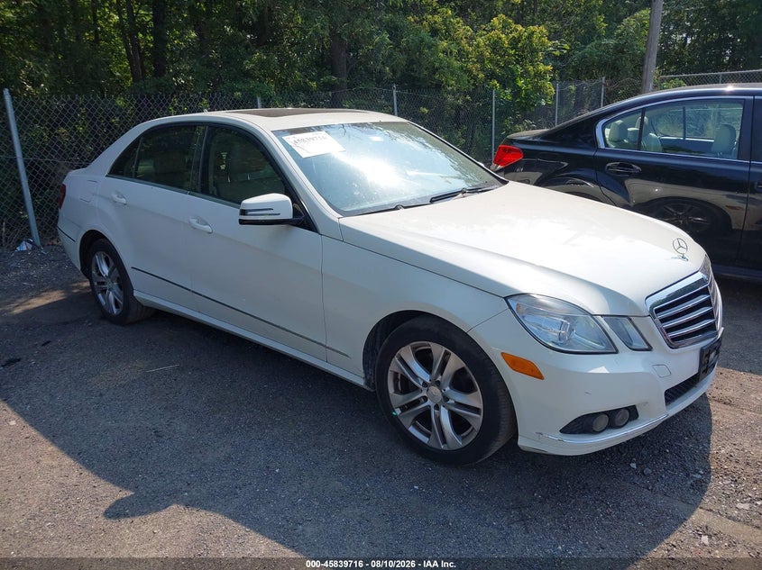 2011 Mercedes-benz E-class VIN WDDHF8HB5BA389999 IAAI salvage auction — UNKNOWN, Clear (Maryland), sold $1,000 on 2026-08-12 (photo 1)