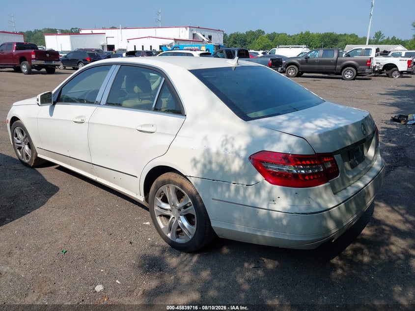 2011 Mercedes-benz E-class VIN WDDHF8HB5BA389999 IAAI salvage auction — UNKNOWN, Clear (Maryland), sold $1,000 on 2026-08-12 (photo 3)
