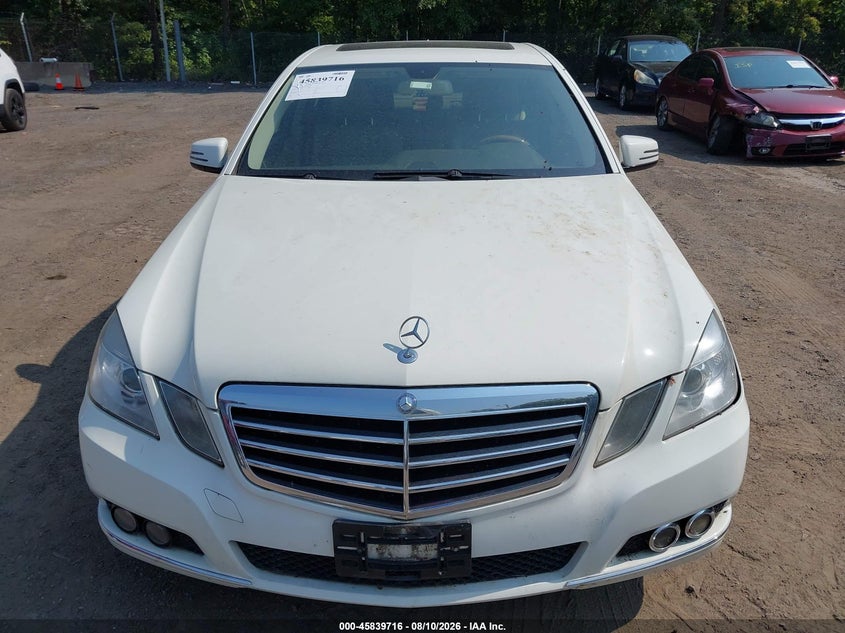 2011 Mercedes-benz E-class VIN WDDHF8HB5BA389999 IAAI salvage auction — UNKNOWN, Clear (Maryland), sold $1,000 on 2026-08-12 (photo 6)