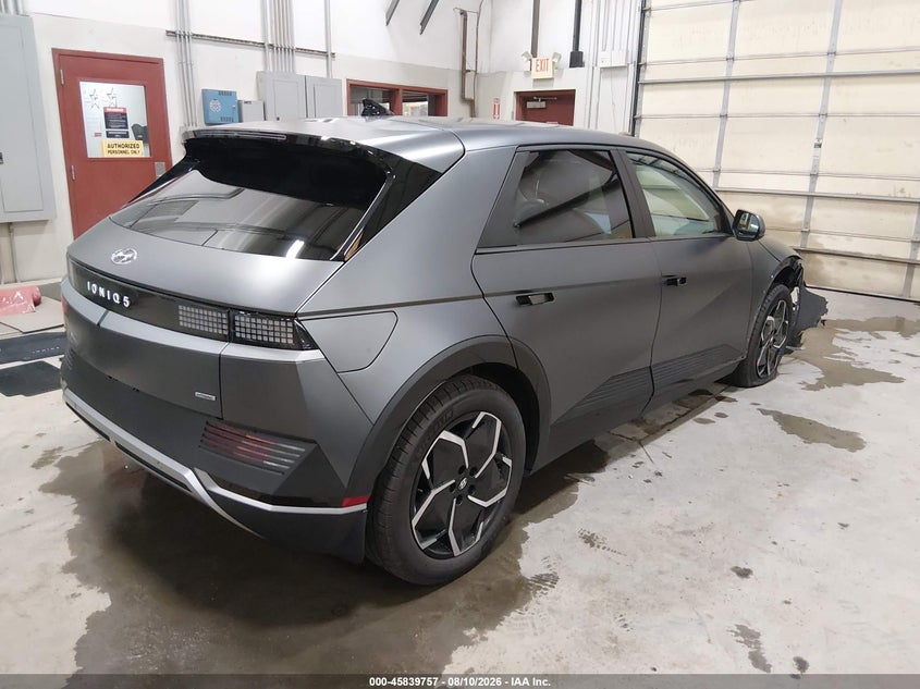 2023 Hyundai Ioniq 5 VIN KM8KNDAF4PU162586 IAAI salvage auction — RIGHT FRONT, Salvage (Idaho), sold $11,600 on 2026-08-23 (photo 4)