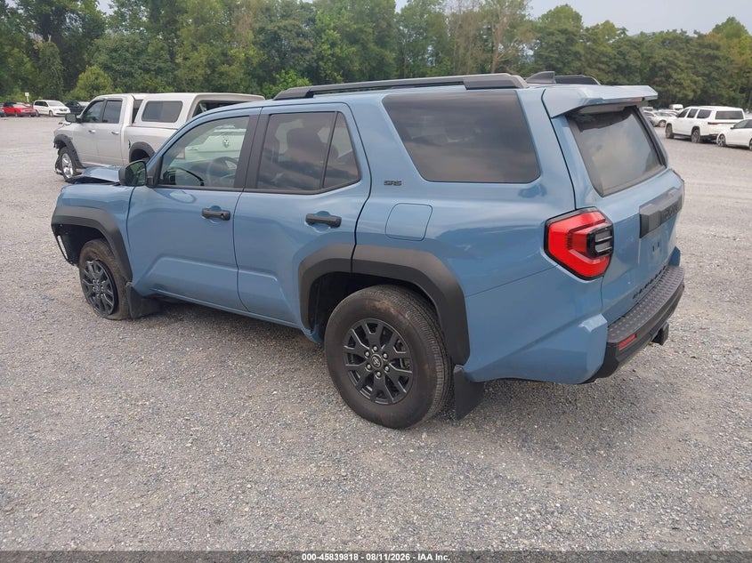 2025 Toyota 4Runner VIN JTEVA5BR8S5024348 IAAI salvage auction — Front End, Salvage (Virginia), sold $24,200 on 2026-09-24 (photo 3)