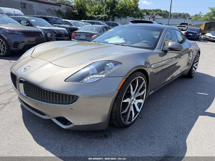2012 Fisker Karma VIN YH4K14AA1CA001201 IAAI salvage auction — NORMAL WEAR, Clear (New Jersey), sold $15,100 on 2026-08-17 (photo 2)