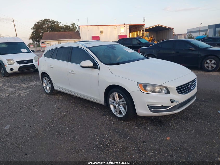 2015 Volvo V60 VIN YV140MEB5F1213574 IAAI salvage auction — NORMAL WEAR, Clear (Florida), sold $650 on 2026-08-18 (photo 1)