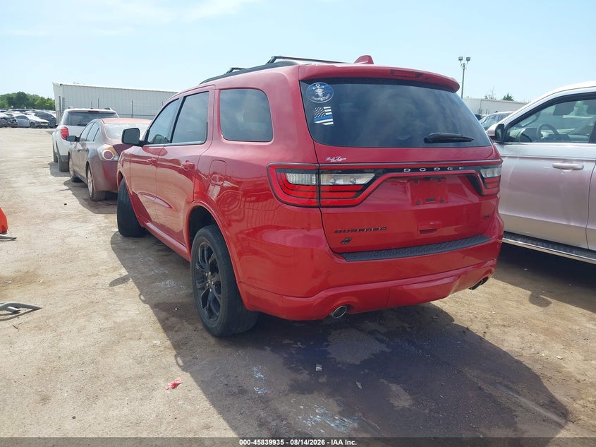 2020 Dodge Durango VIN 1C4RDJDG3LC184314 IAAI salvage auction — RIGHT SIDE, Wait Title, sold $25 on 2026-10-11 (photo 3)