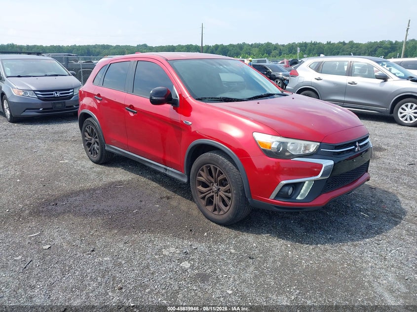2019 Mitsubishi Outlander VIN JA4AR3AU6KU028839 IAAI salvage auction — REAR END, Salvage - Greater Than 75% (Maryland), sold $850 on 2026-09-01 (photo 1)