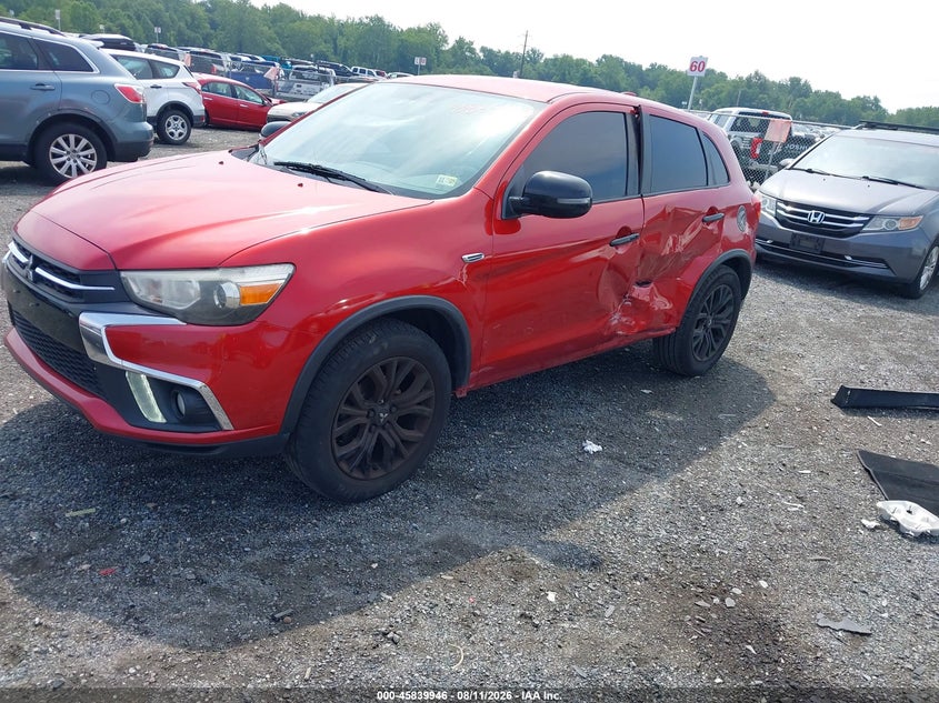 2019 Mitsubishi Outlander VIN JA4AR3AU6KU028839 IAAI salvage auction — REAR END, Salvage - Greater Than 75% (Maryland), sold $850 on 2026-09-01 (photo 2)