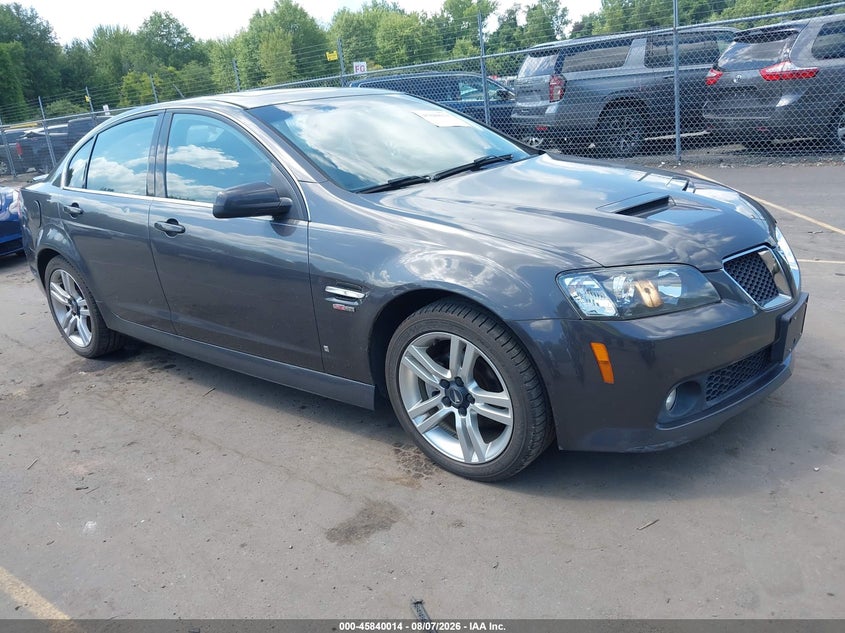 2009 Pontiac G8 VIN 6G2ER57739L156077 IAAI salvage auction — NORMAL WEAR, Clear (Connecticut), sold $5,000 on 2026-09-02 (photo 1)