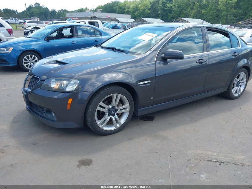 2009 Pontiac G8 VIN 6G2ER57739L156077 IAAI salvage auction — NORMAL WEAR, Clear (Connecticut), sold $5,000 on 2026-09-02 (photo 2)