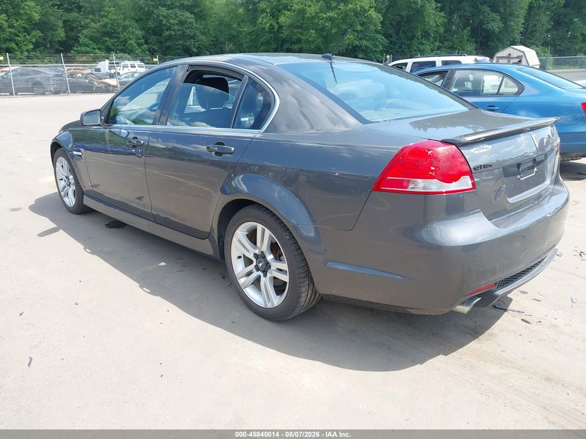 2009 Pontiac G8 VIN 6G2ER57739L156077 IAAI salvage auction — NORMAL WEAR, Clear (Connecticut), sold $5,000 on 2026-09-02 (photo 3)