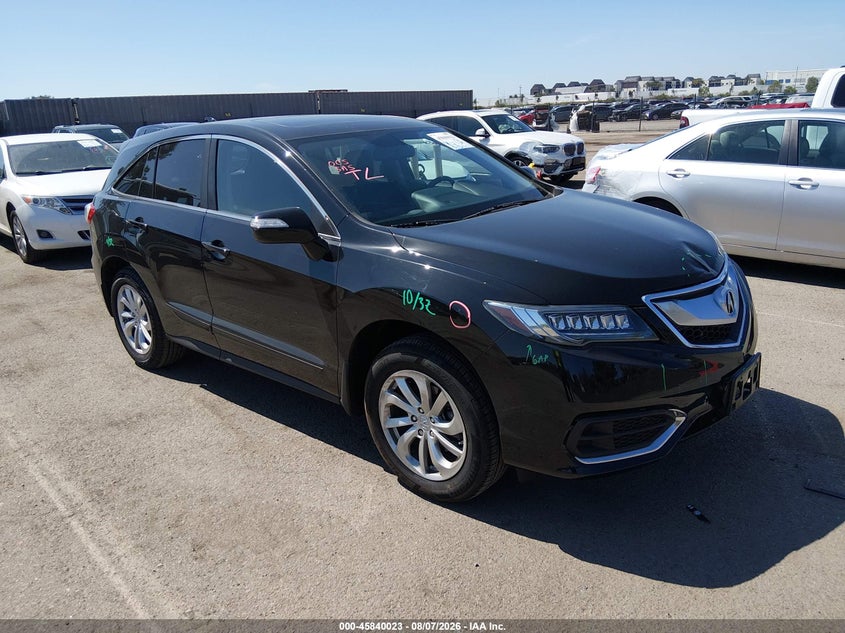 2016 Acura Rdx VIN 5J8TB3H50GL017626 — IAAI salvage auction photo