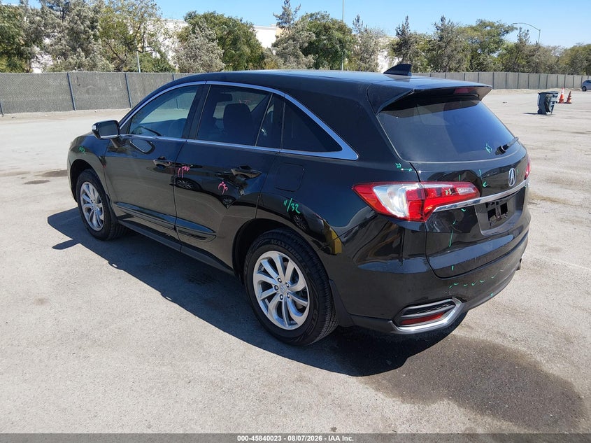 2016 Acura Rdx VIN 5J8TB3H50GL017626 IAAI salvage auction — FRONT END, Wait Title, sold $8,100 on 2026-08-24 (photo 3)