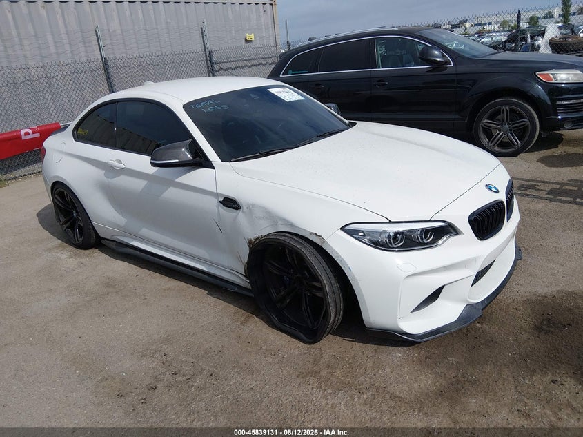 2018 BMW M2 VIN WBS1J5C55JVD36085 — IAAI salvage auction photo