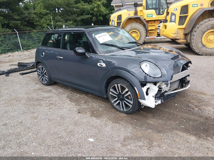 2019 Mini Hard top VIN WMWXP7C55K2C62727 IAAI salvage auction — FRONT END, Wait Title, sold $2,250 on 2026-09-06 (photo 1)
