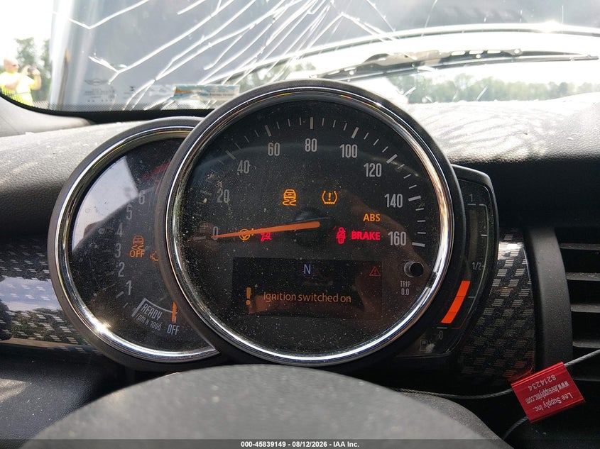 2019 Mini Hard top VIN WMWXP7C55K2C62727 IAAI salvage auction — FRONT END, Wait Title, sold $2,250 on 2026-09-06 (photo 7)