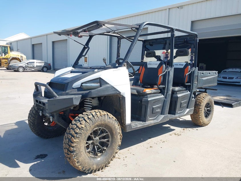 2015 Polaris Ranger VIN 3NSRUE875FG880240 IAAI salvage auction — ROLLOVER, Wait Title, sold $2,975 on 2026-09-10 (photo 1)