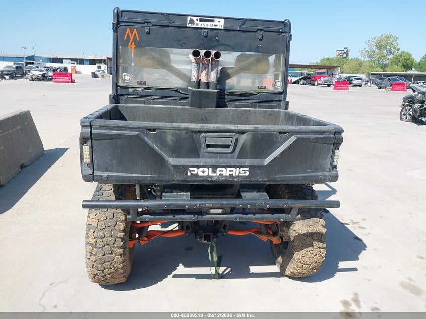 2015 Polaris Ranger VIN 3NSRUE875FG880240 IAAI salvage auction — ROLLOVER, Wait Title, sold $2,975 on 2026-09-10 (photo 6)