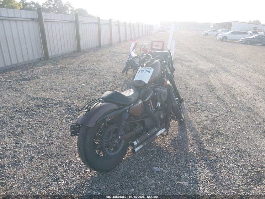 2011 Harley-davidson Xl883 VIN 1HD4LE237BC429939 IAAI salvage auction — ALL OVER, Salvage (Louisiana), sold $850 on 2026-09-10 (photo 4)