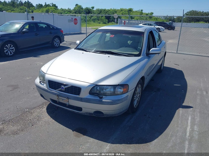2004 Volvo S60 VIN YV1RS61T742385865 IAAI salvage auction — NORMAL WEAR, Clear (Florida), sold $325 on 2026-08-17 (photo 2)