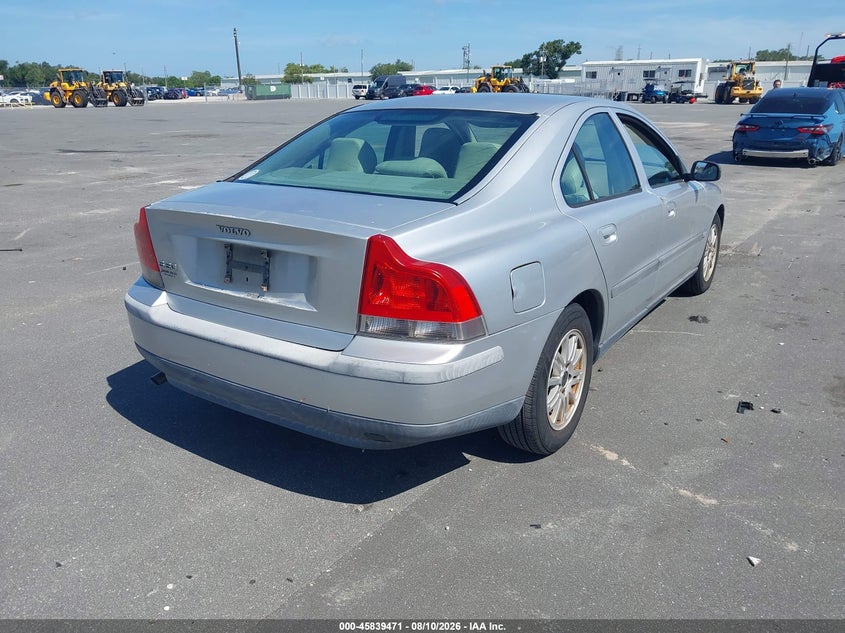 2004 Volvo S60 VIN YV1RS61T742385865 IAAI salvage auction — NORMAL WEAR, Clear (Florida), sold $325 on 2026-08-17 (photo 4)