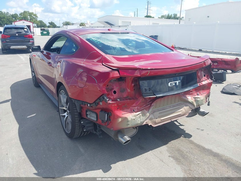 2016 Ford Mustang VIN 1FA6P8CF2G5236284 IAAI salvage auction — REAR END, Salvage Title, sold $5,100 on 2026-08-20 (photo 3)