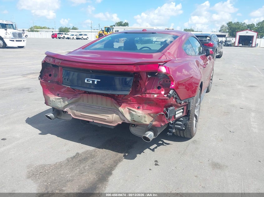 2016 Ford Mustang VIN 1FA6P8CF2G5236284 IAAI salvage auction — REAR END, Salvage Title, sold $5,100 on 2026-08-20 (photo 4)