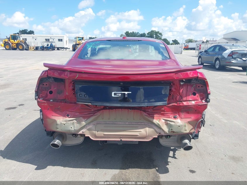 2016 Ford Mustang VIN 1FA6P8CF2G5236284 IAAI salvage auction — REAR END, Salvage Title, sold $5,100 on 2026-08-20 (photo 6)